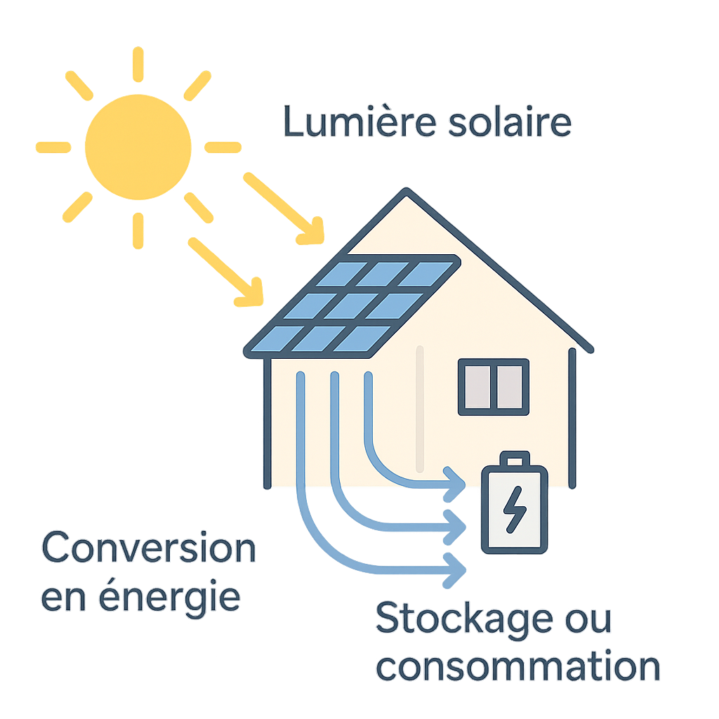 Comment fonctionne l’énergie solaire photovoltaïque ?
