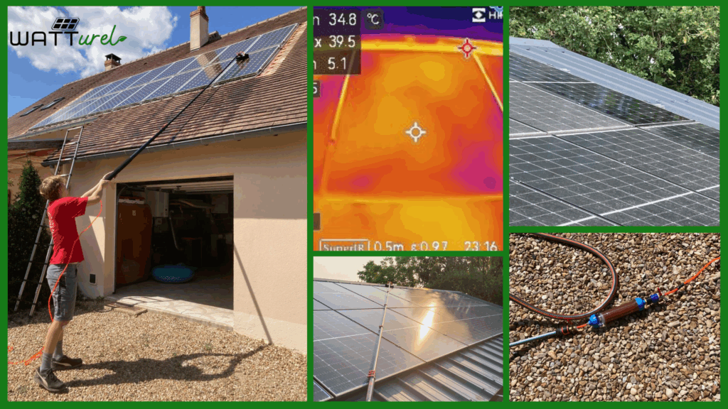 entretien nettoyage photovoltaique watturel